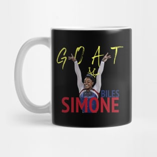 Simone Biles Goat Mug